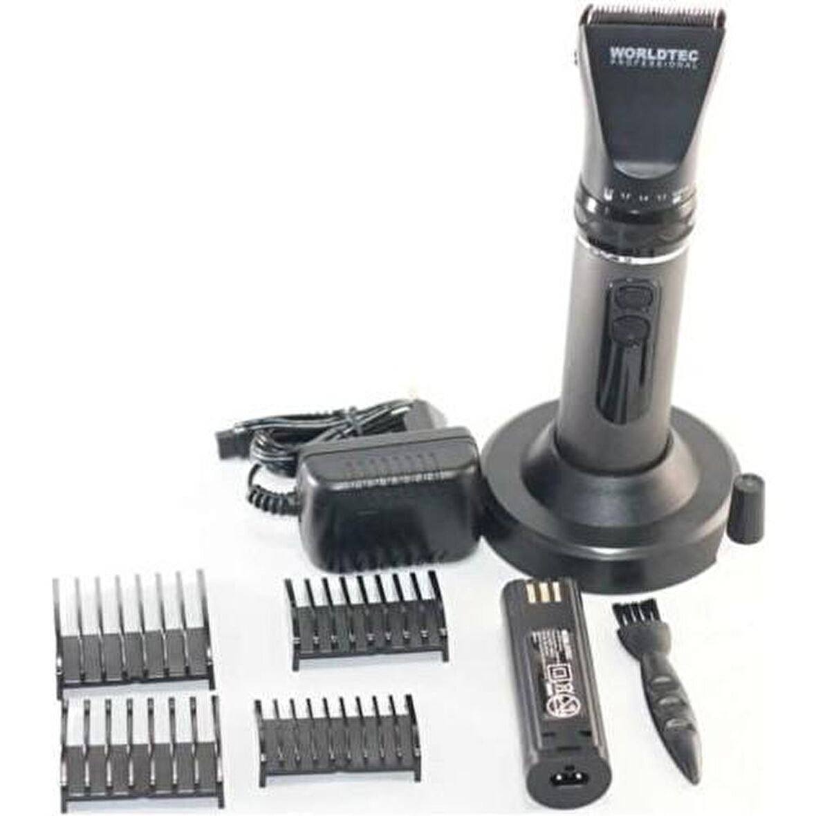 WorldTec WT 9508 4 Başlıklı Kablosuz Kuru Saç-Sakal Çok Amaçlı Tıraş Makinesi 