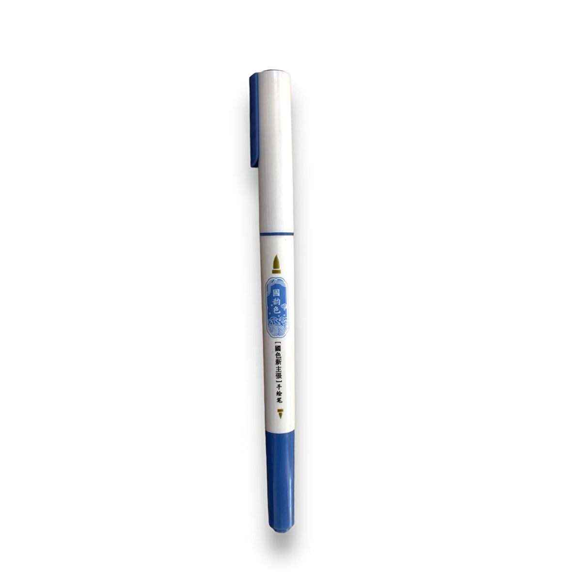 Maxx Hp 7310 Çift Uçlu Brush Marker – Koyu Mavi