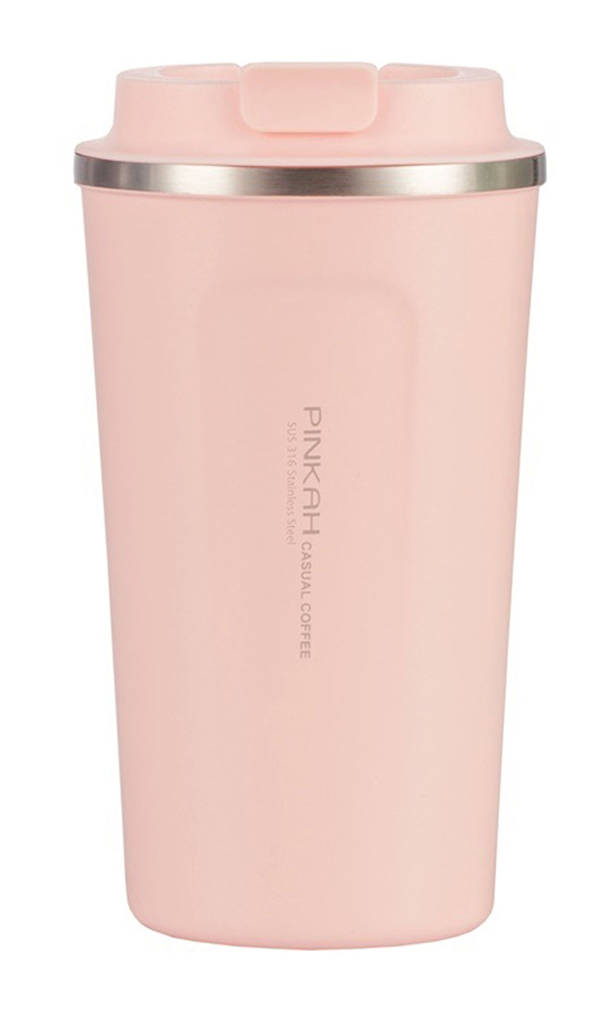 Pınkah PJ-3549 510ml Pembe Çelik Termos