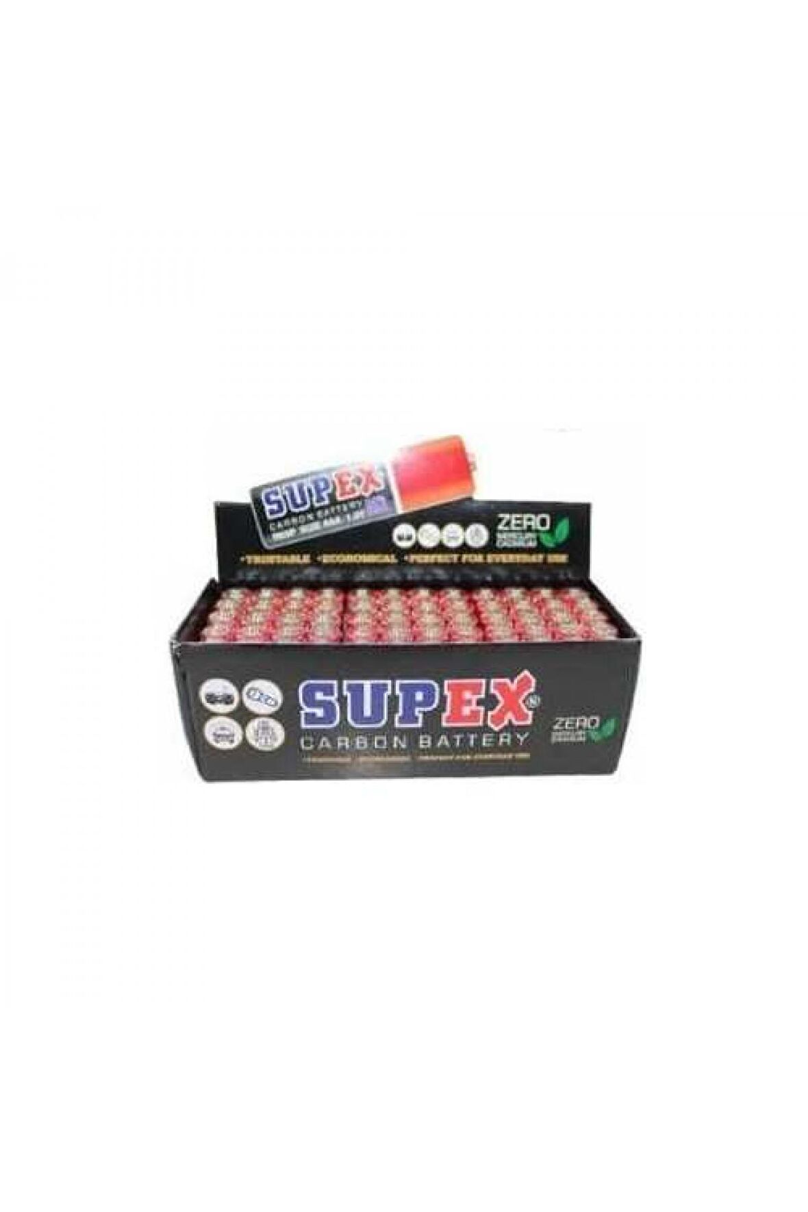 Supex R03 Çinko 60lı İnce Kalem Pil