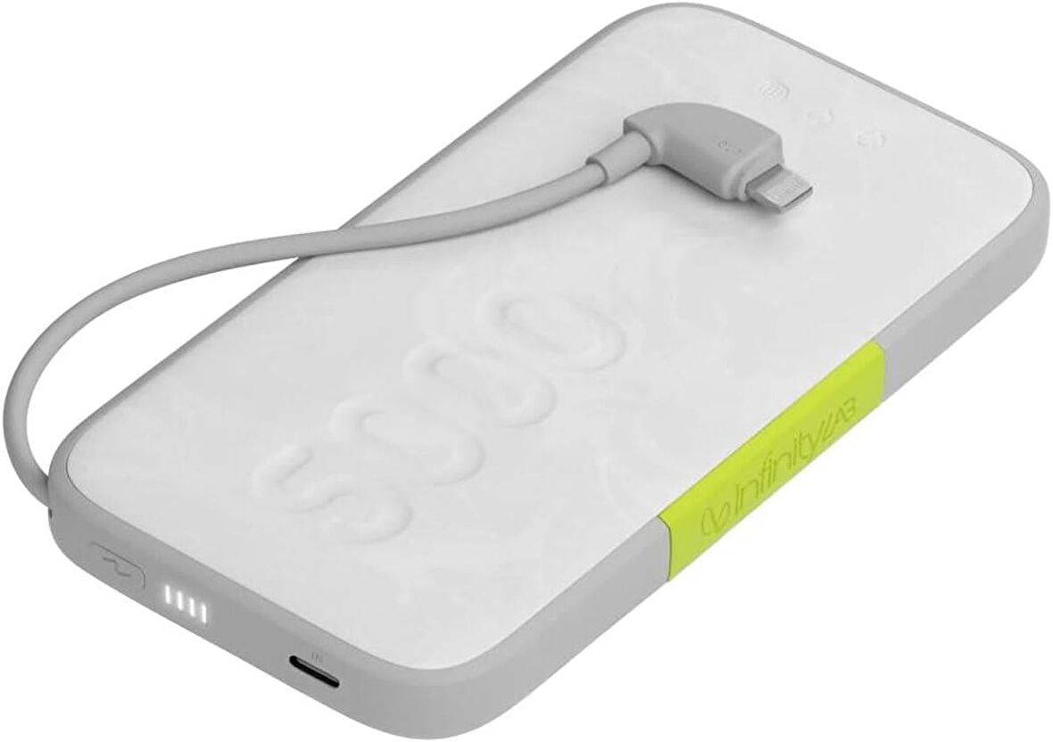 InfinityLab by Harman - InstantGo Powerbank 5000 mAh, Lightning, Beyaz