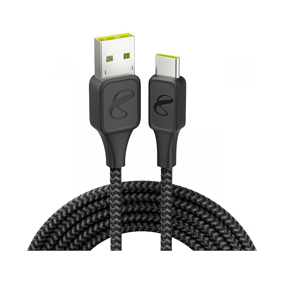 Infinity Lab InstantConnect Kablo USB-A USB-C Siyah 1.5m