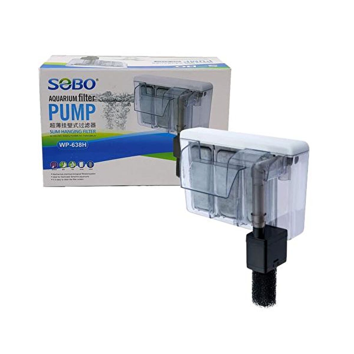 Sobo Mini Askı Filtre 400 Lt/h 6 W