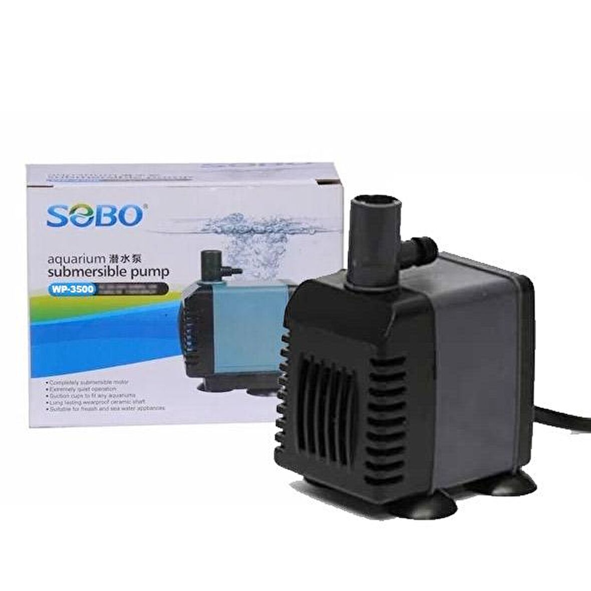 Sobo WP-3500 Akvaryum Kafa Motoru 25W 1200 Lt/Saat