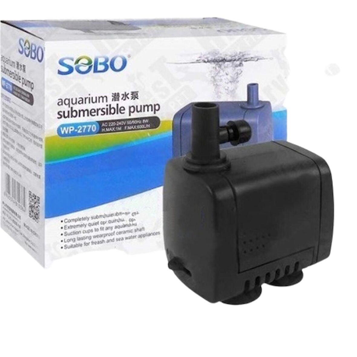 Sobo Wp-2770 Kafa Motoru 600L/H 8W