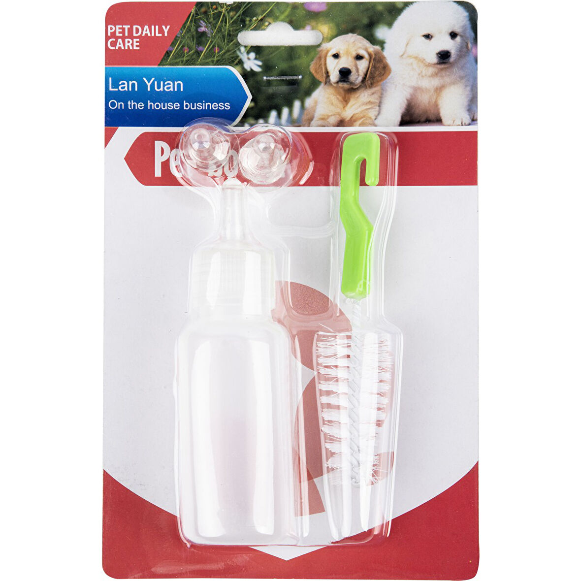 Lion Pet Kedi Köpek Biberon Seti Büyük Boy 60 ml