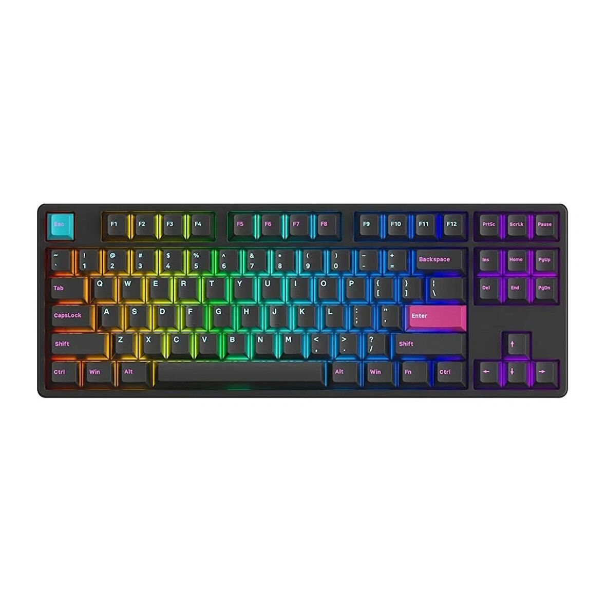 AKKO 5087S QMK Midnight TKL RGB Hotswap Mekanik Gaming Klavye