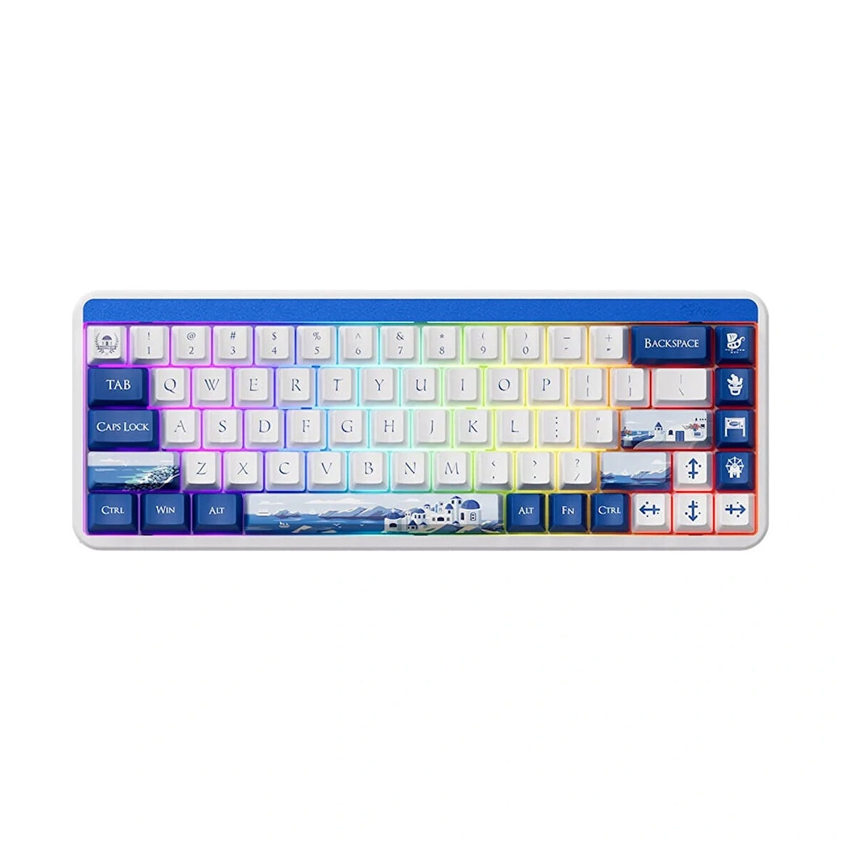 AKKO JIN01 Santorini RGB Kablosuz Hotswap Mekanik Gaming Klavye