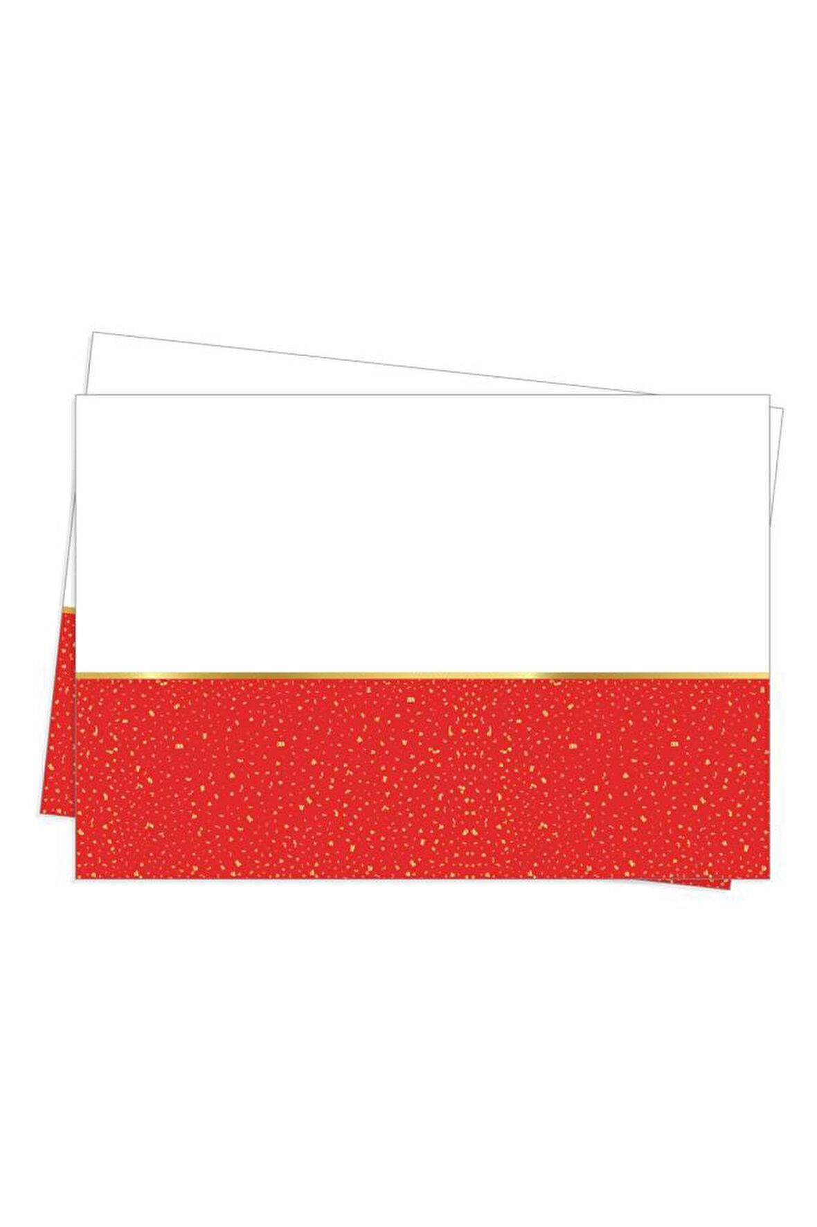 PARTY KIRMIZI MASA ÖRTÜSÜ 120X180(PLASTİK)