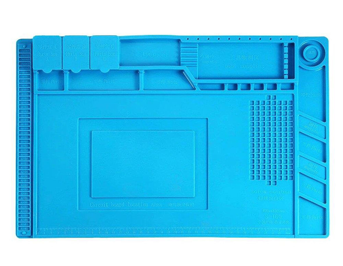 WellHise Tamir Pedi Servis 45x30 Manyetik Silikon Tamir Pedi