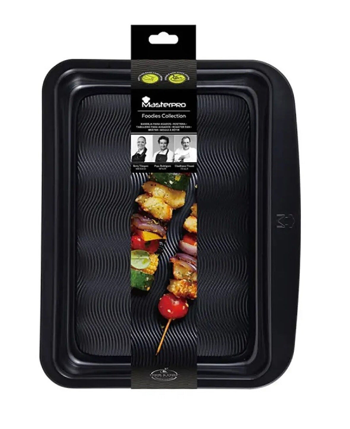 MasterPro BGMP-7339 Karbon Çelik Pişirme Fırın Tepsisi 35,5x28,1x5 cm