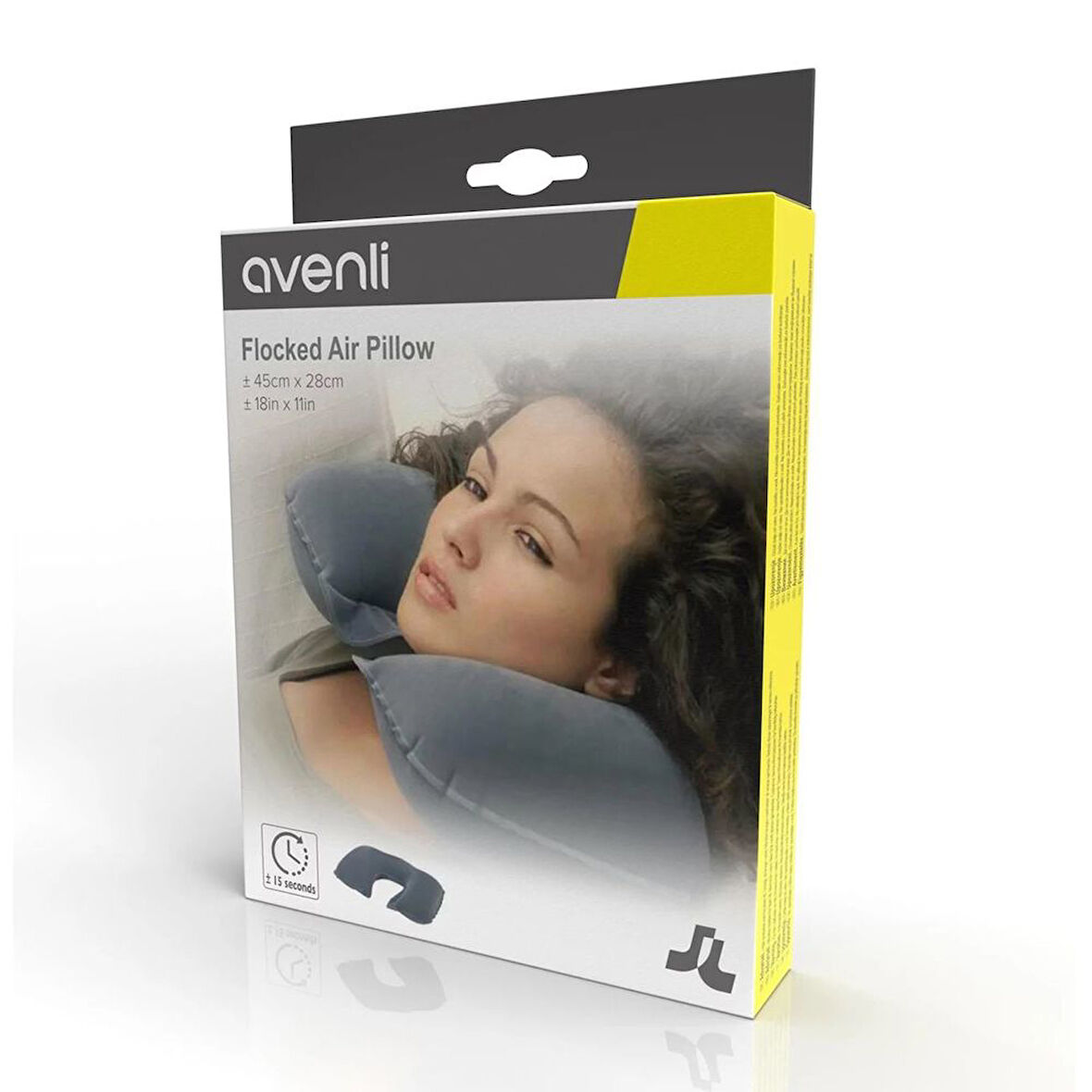 Avenli Floked Air Pillow 45cmx28cm Yastık