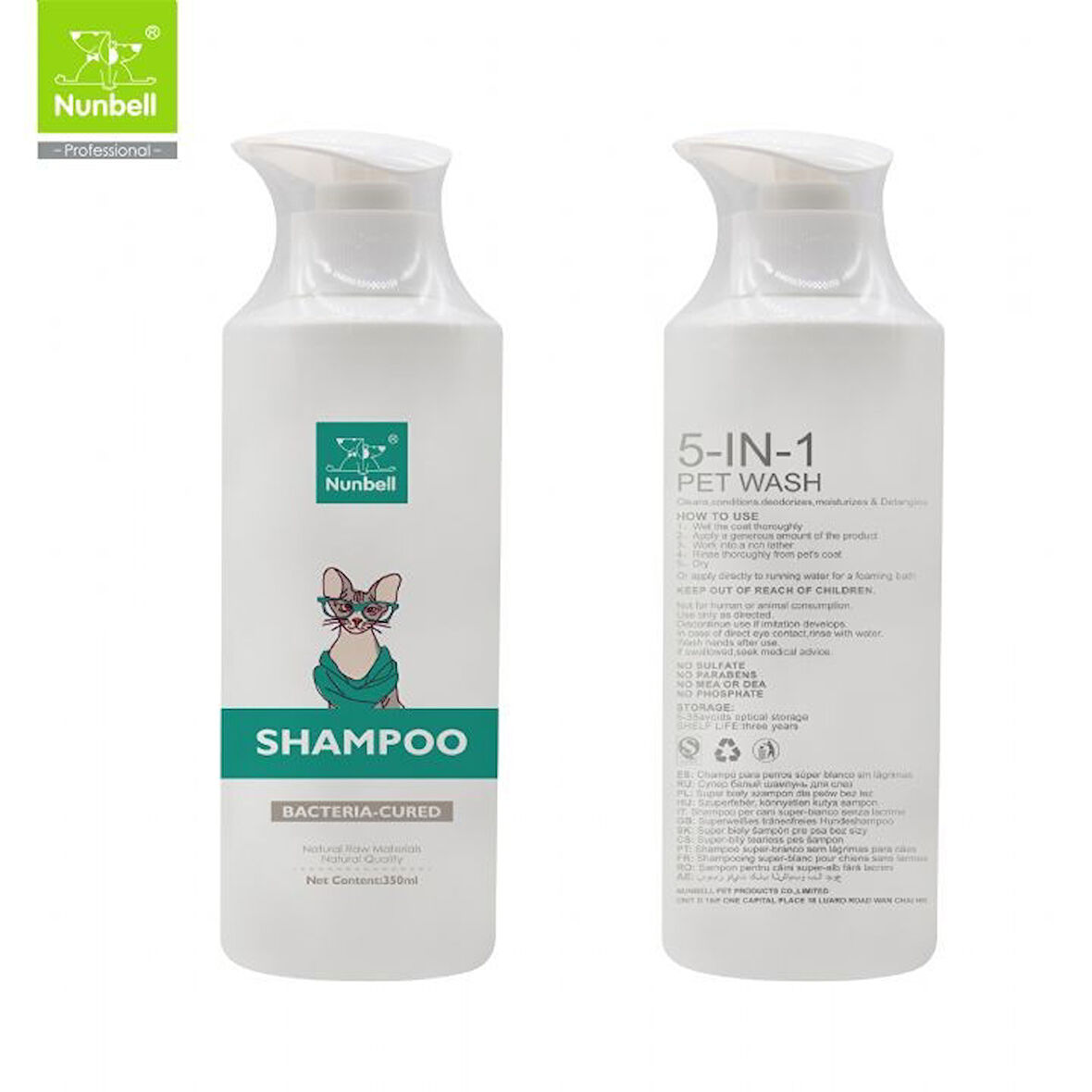 Nunbell Kedi Şampuanı 350 ml