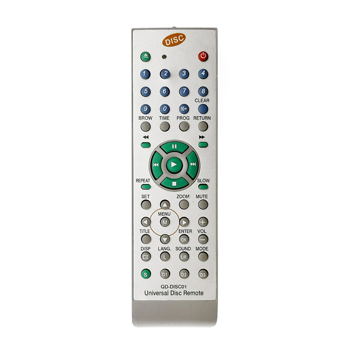 UNIVERSAL QD-DISC01 DVD/VCD/CD KUMANDA-13178