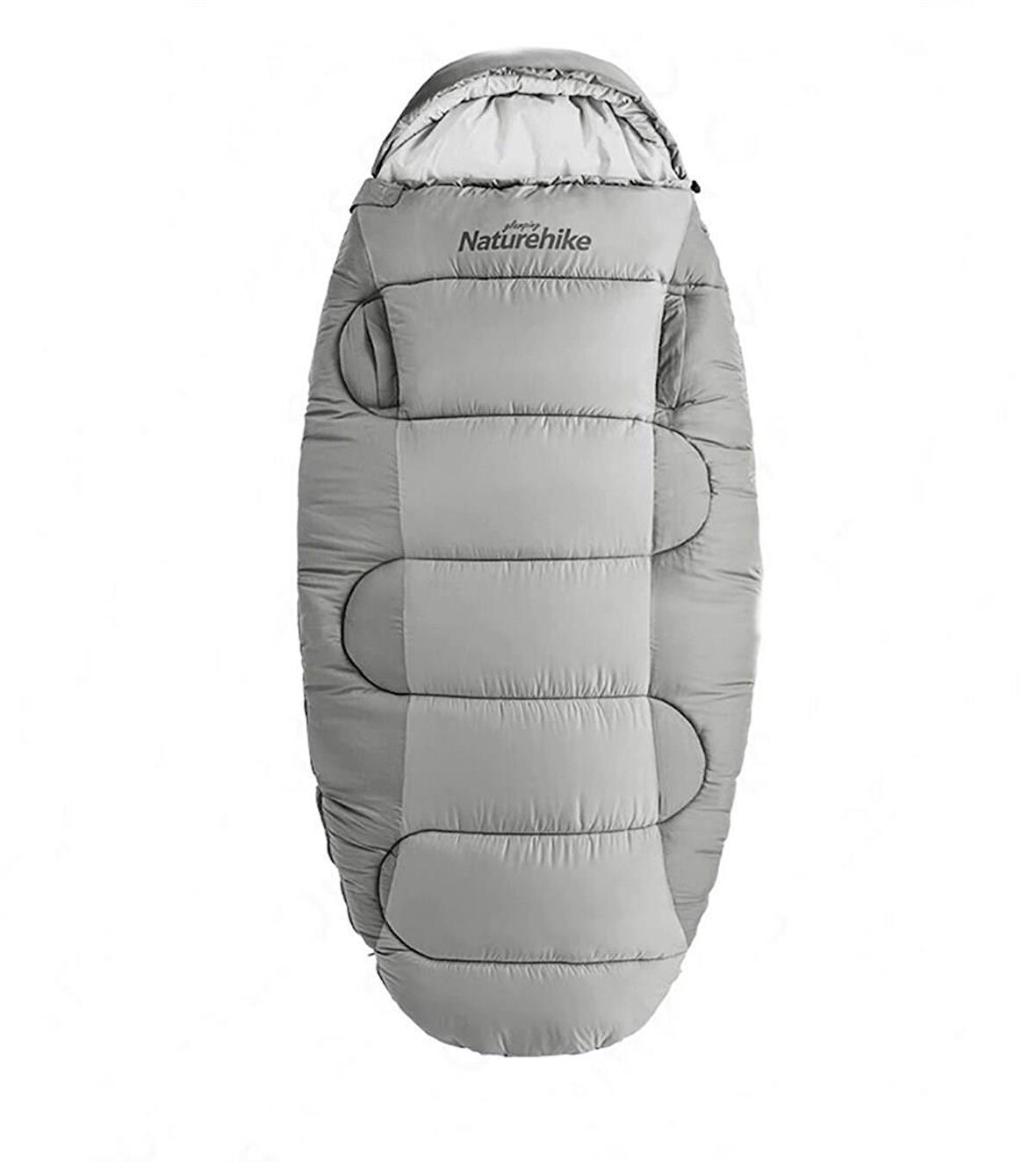 Naturehike PS400 Oval Ultralight Uyku Tulumu -12°C ( Cloudy Grey ) Cloudy Grey-Right