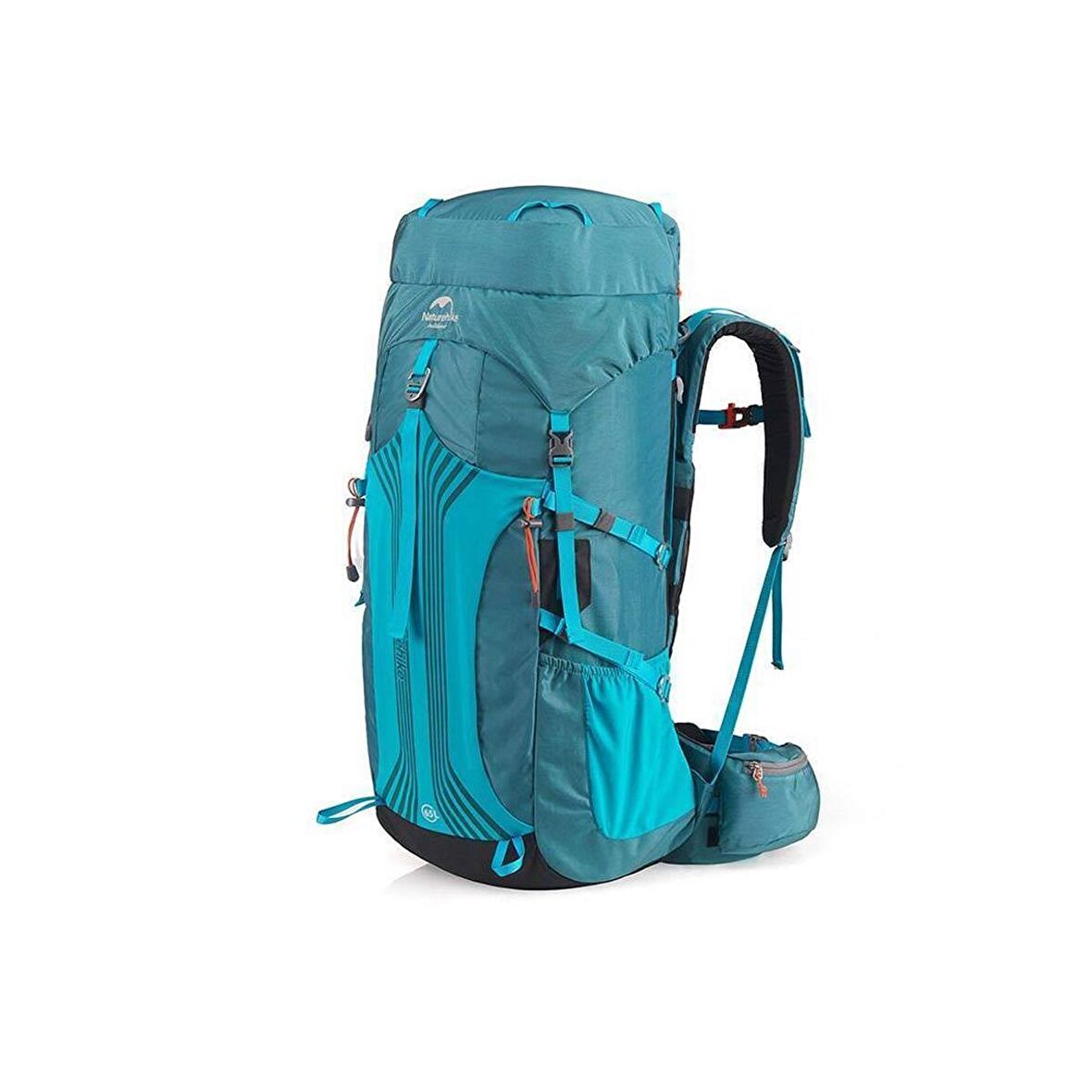 Naturehike 55+5 Lt Trekking Sırt Çantası Mavi