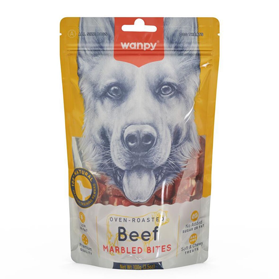 Wanpy Biftekli Yetişkin Ödül Maması 100 gr 