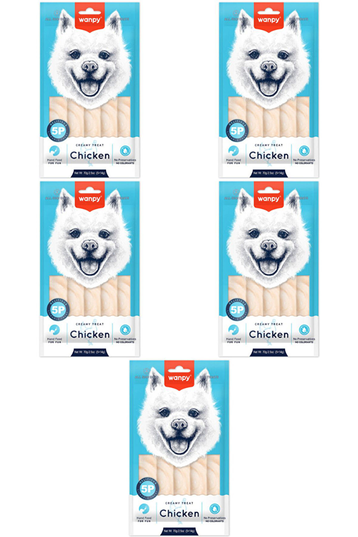 Tavuklu Sıvı Ödül Maması 5x14gr - 5 Paket