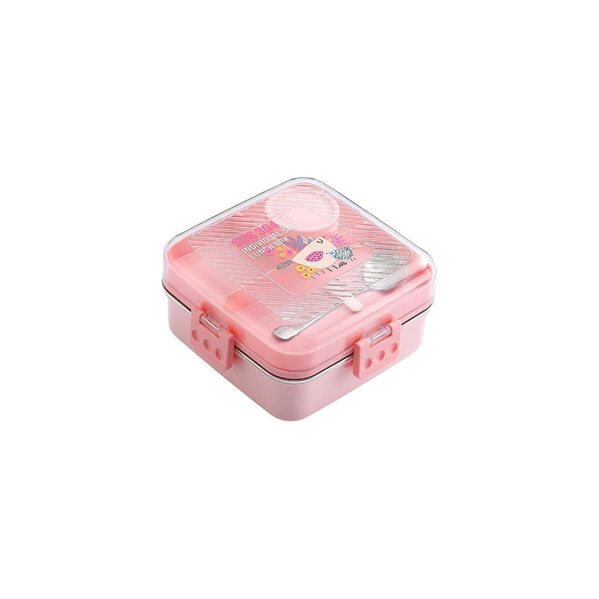 AKILLIELMA-LAXSON BESLENME KABI ÇELİK İTHAL SEAL 97119 PEMBE 1196