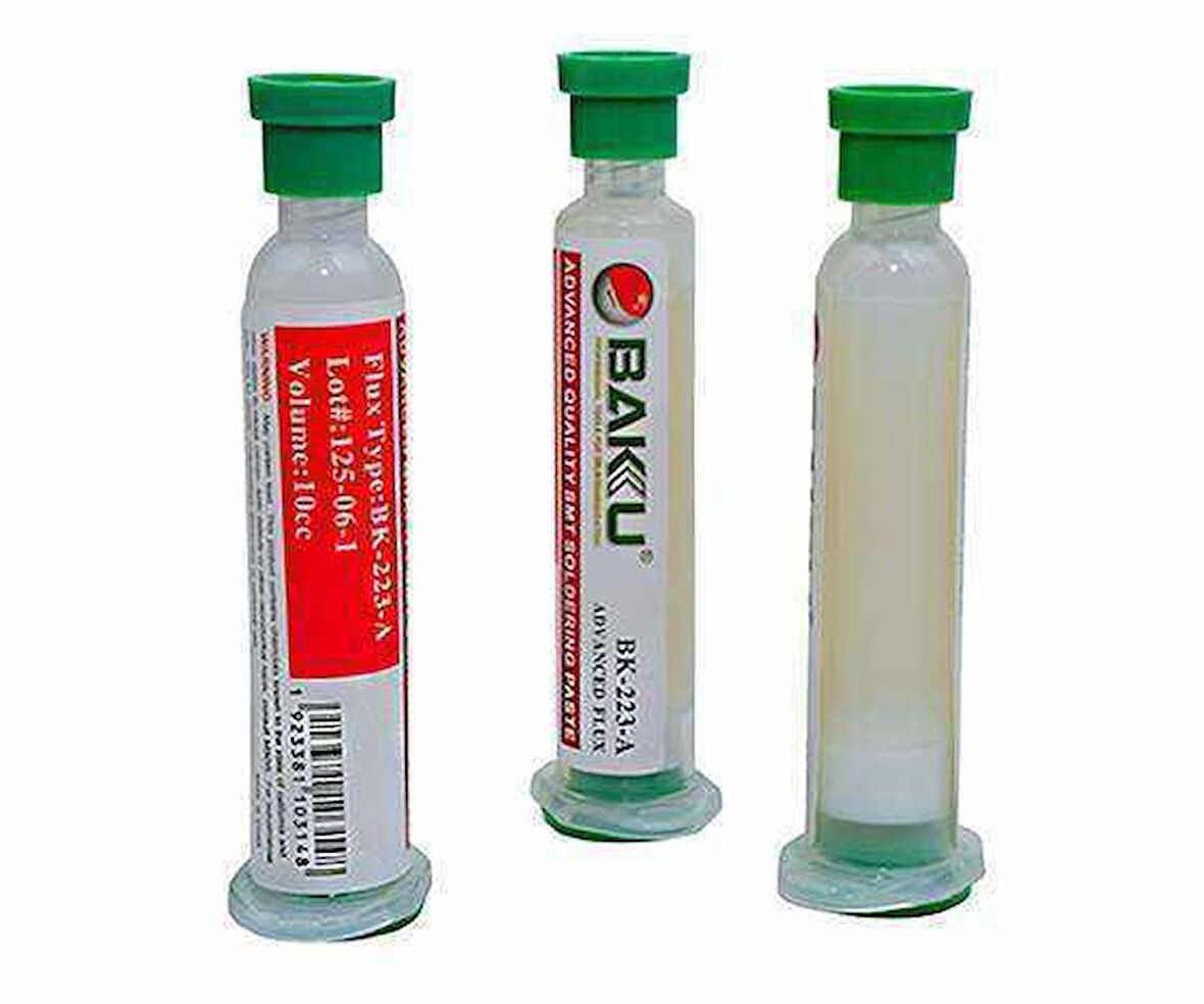 BAKU BK-223A FLUX 10CC - KALİTELİ LEHİM PASTASI