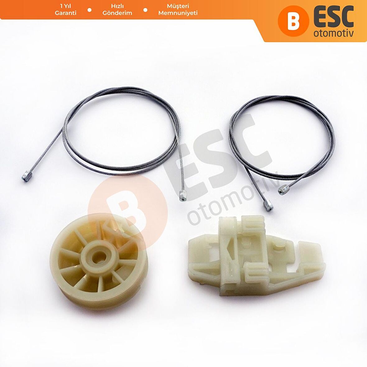 Citroen C3 2002-2009 İçin Ön Sağ Cam Kriko Tamir Seti 9221 AP