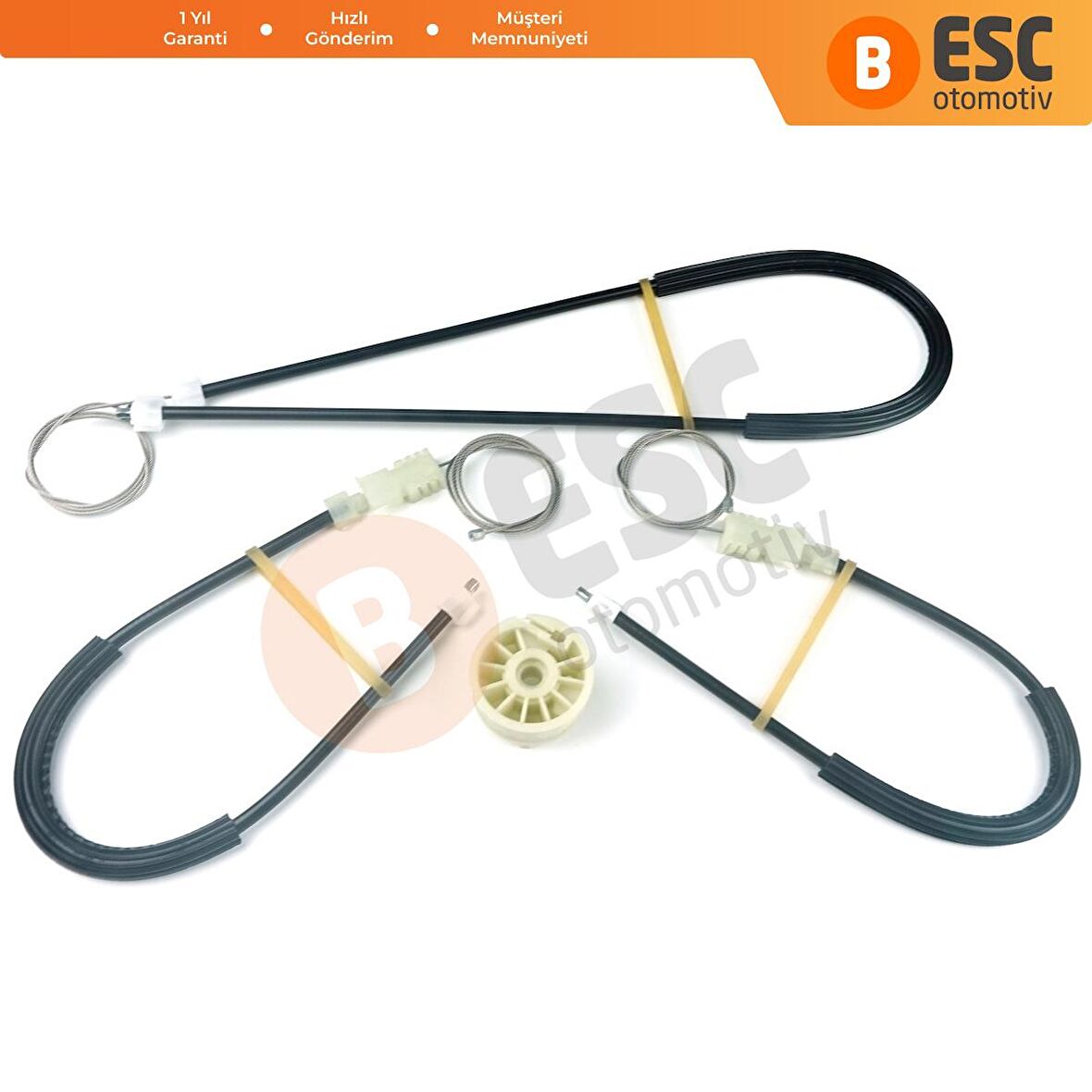 Renault Megane 2 Cabriolet CC 2002-2009 İçin Sol Ön Kapı Cam İndirme Kaldırma Mekanizma Tamir Takımı