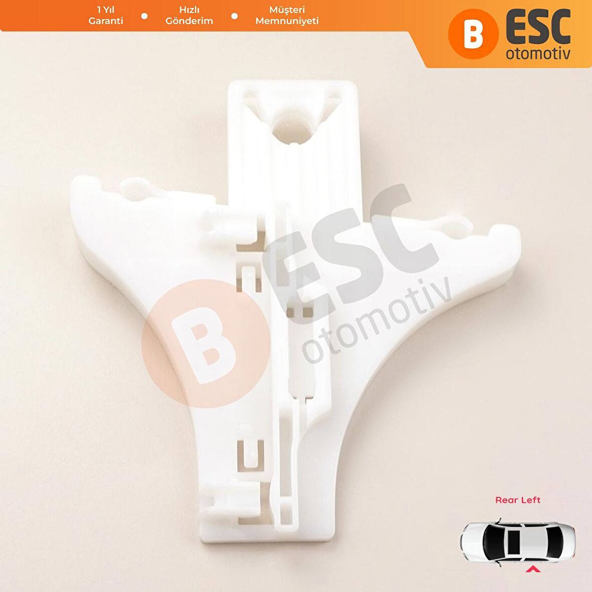 VW Golf 4/5 Bora Passat İçin Arka Sol Cam Kriko Klipsi 1J4839461C