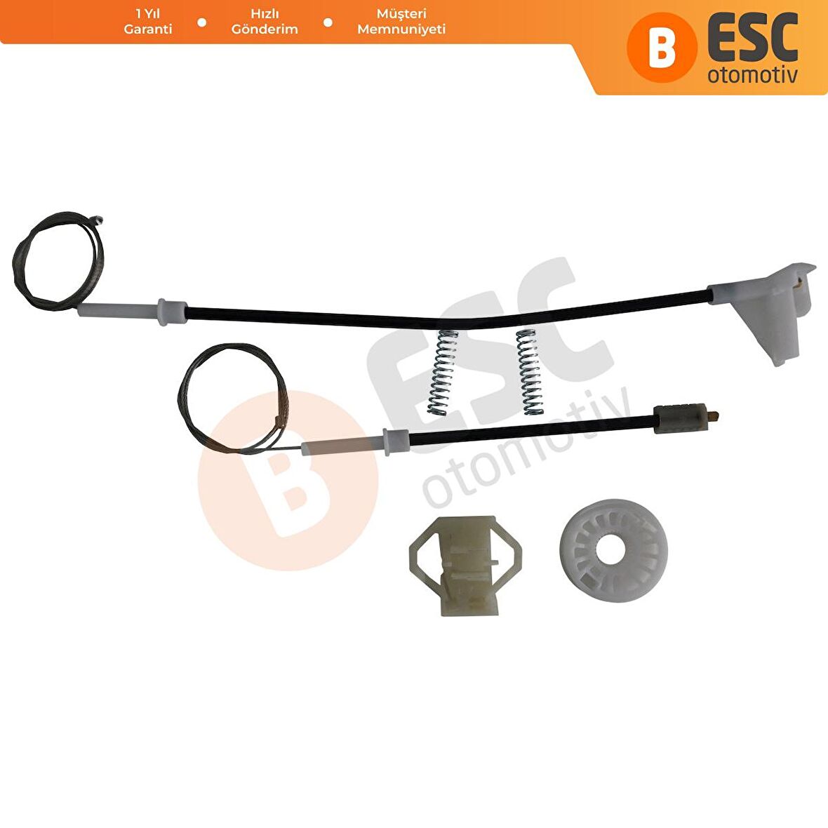 Skoda Octavia 1U İçin Arka Sağ Cam Kriko Seti 1U0839462B