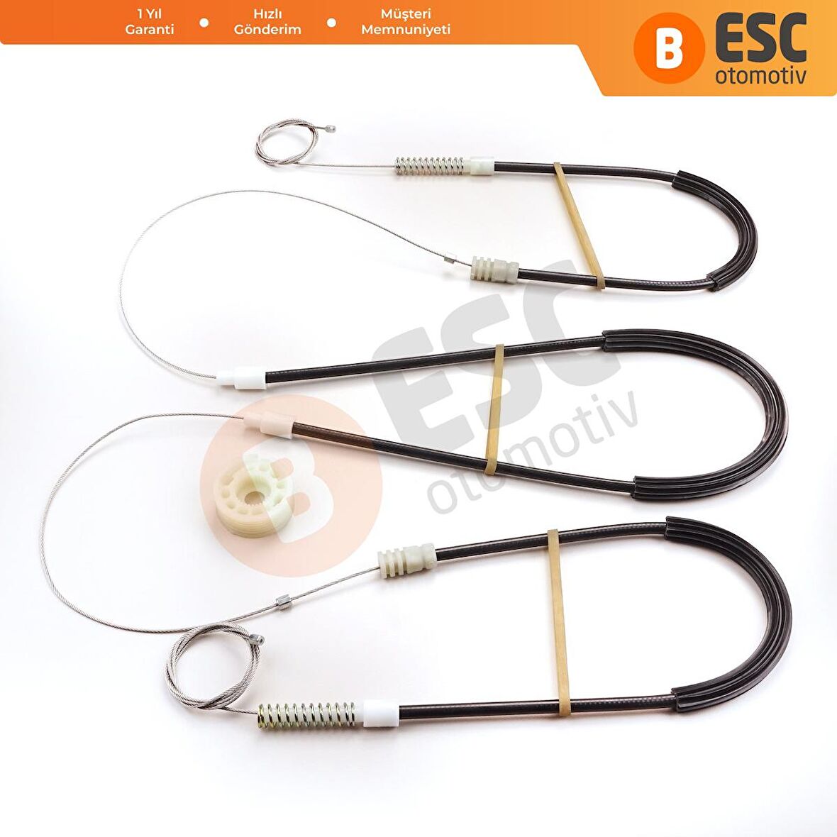 VW Golf 3 Cabriolet CC 1994 02 İçin Sağ Ön Cam Kriko Tamir Seti