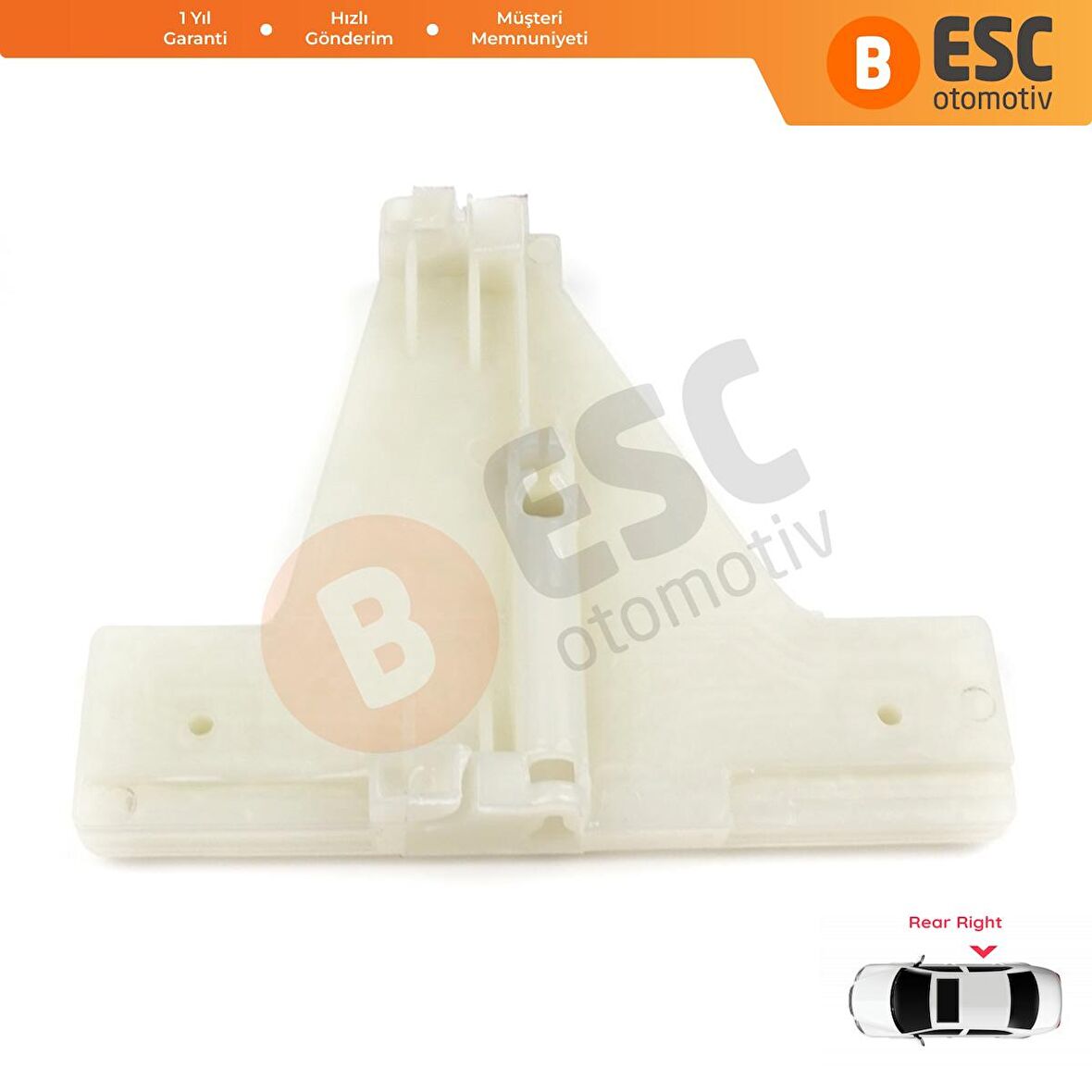 Audi A3 2004-2013 İçin Sağ Arka Cam Kriko Klipsi