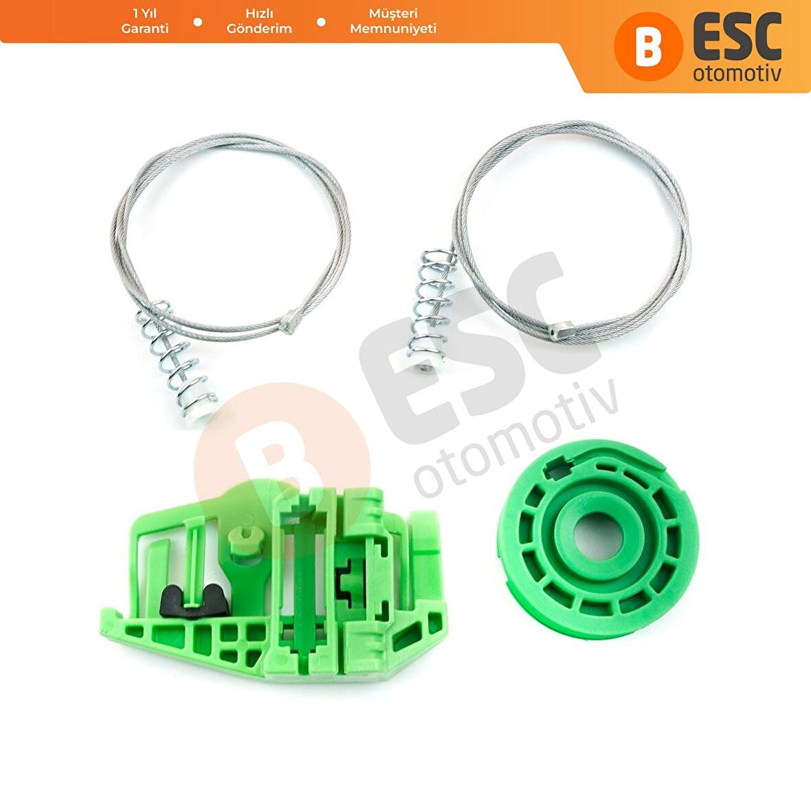 BMW 1 E87 5 Kapı Hatchback İçin Sağ Cam Kriko Seti