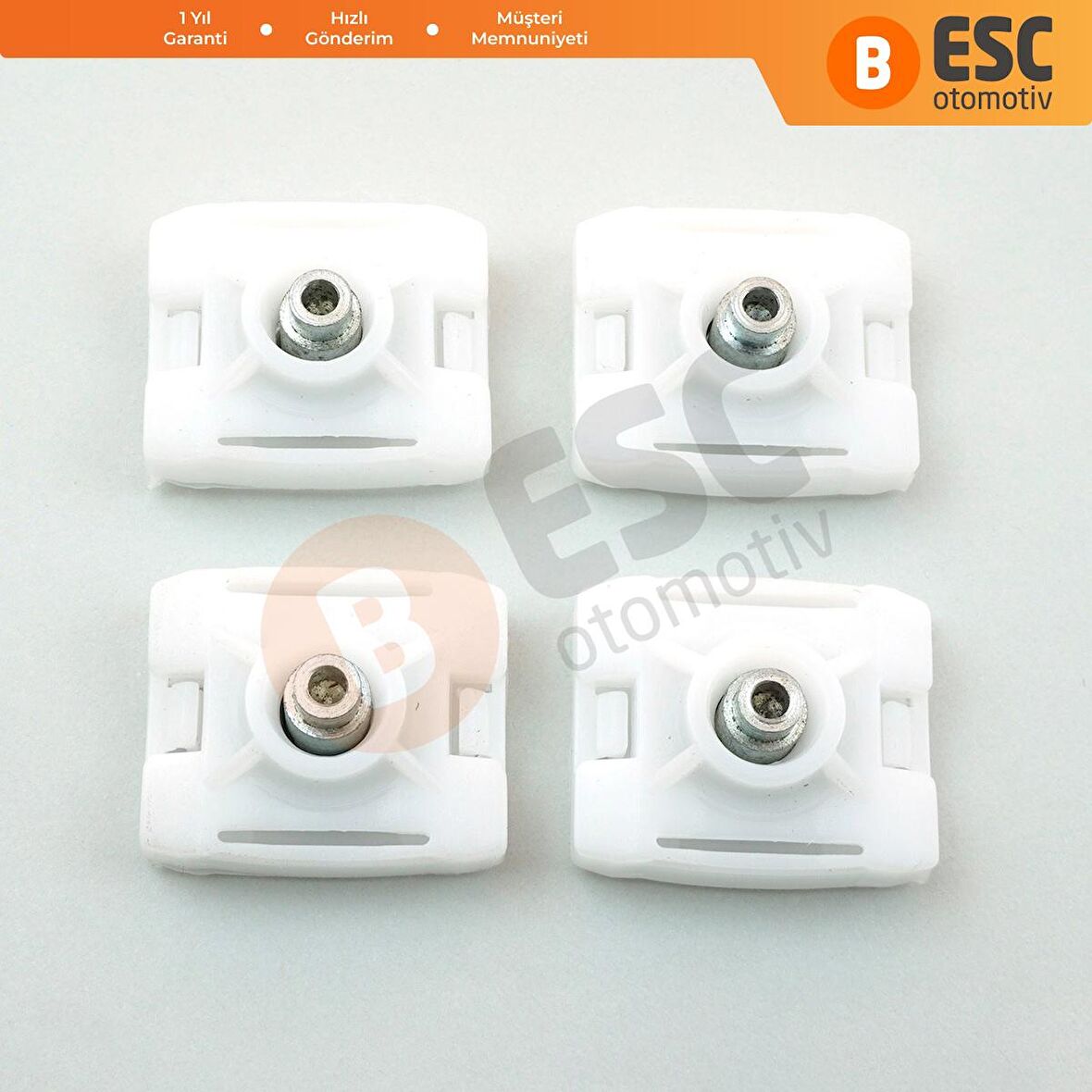 Mercedes İçin 4 Adet Tüm Kapılar Cam Kriko Klipsi A 1267200042