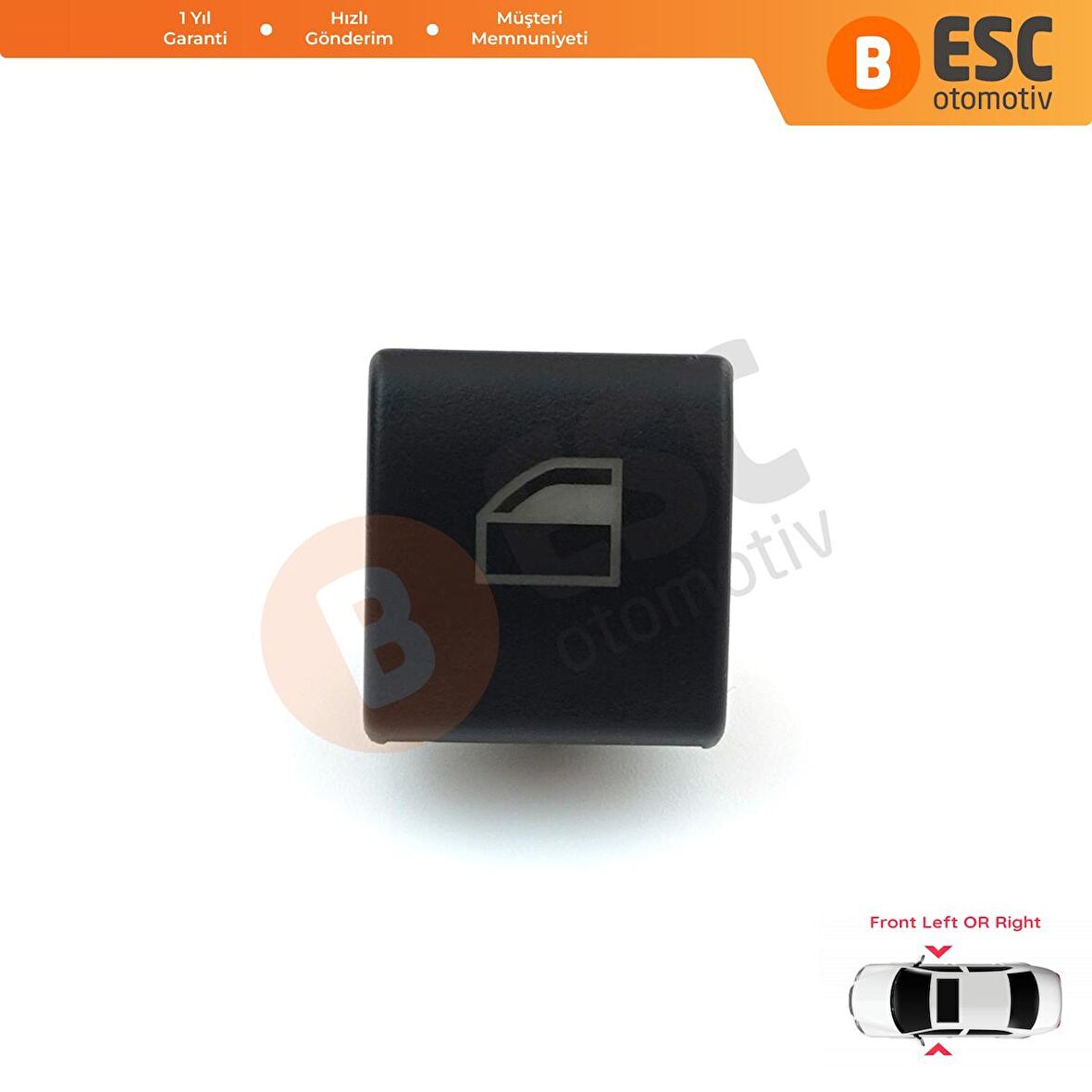 BMW 3 Series E46 X5 X3 İçin Cam Açma Düğmesi Kapağı 61316902175