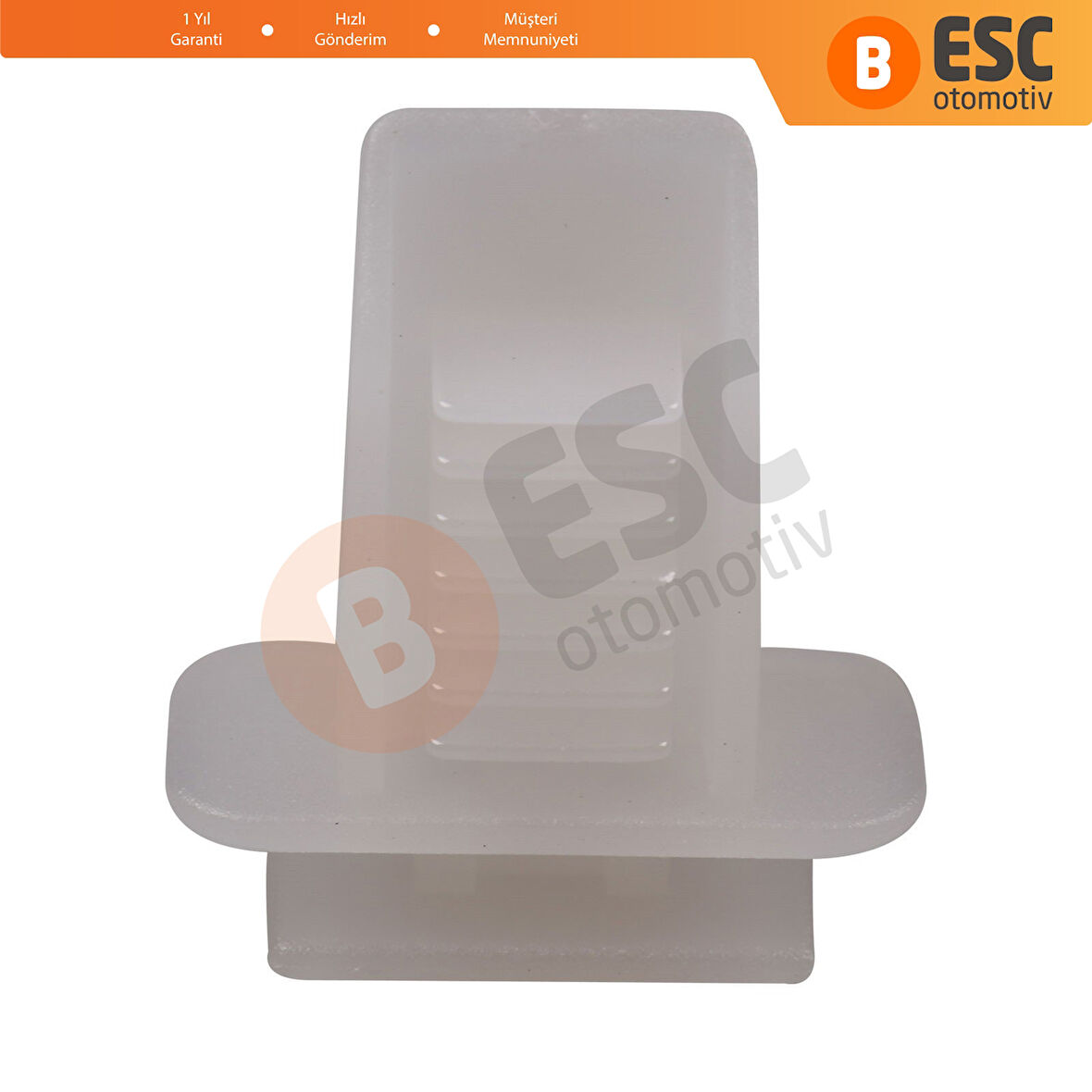 Fiat için 10 Adet Plastik Klips Beyaz 60811628