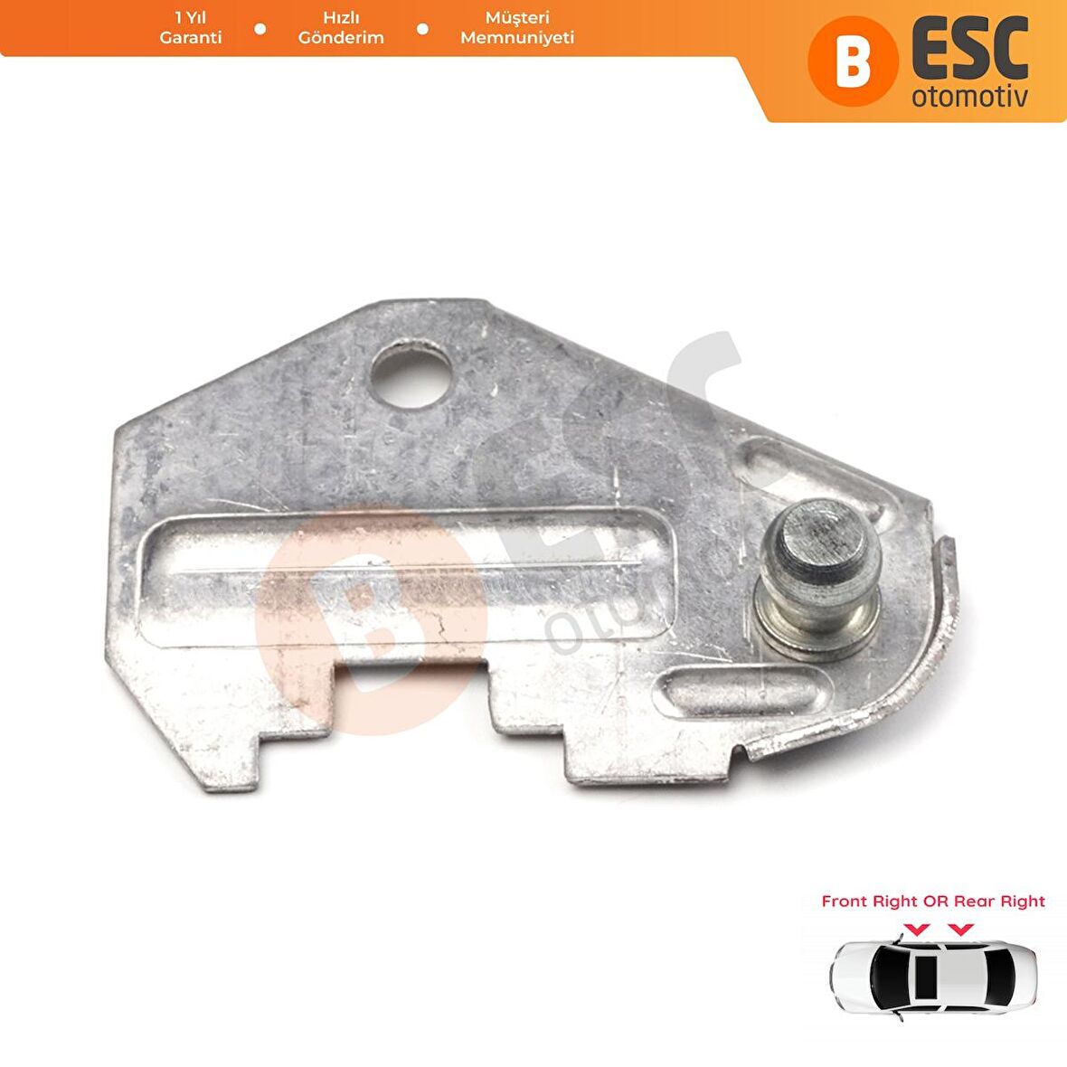 Opel Vectra İçin Sağ Cam Mekanizması Bağlantı Metal Parçası