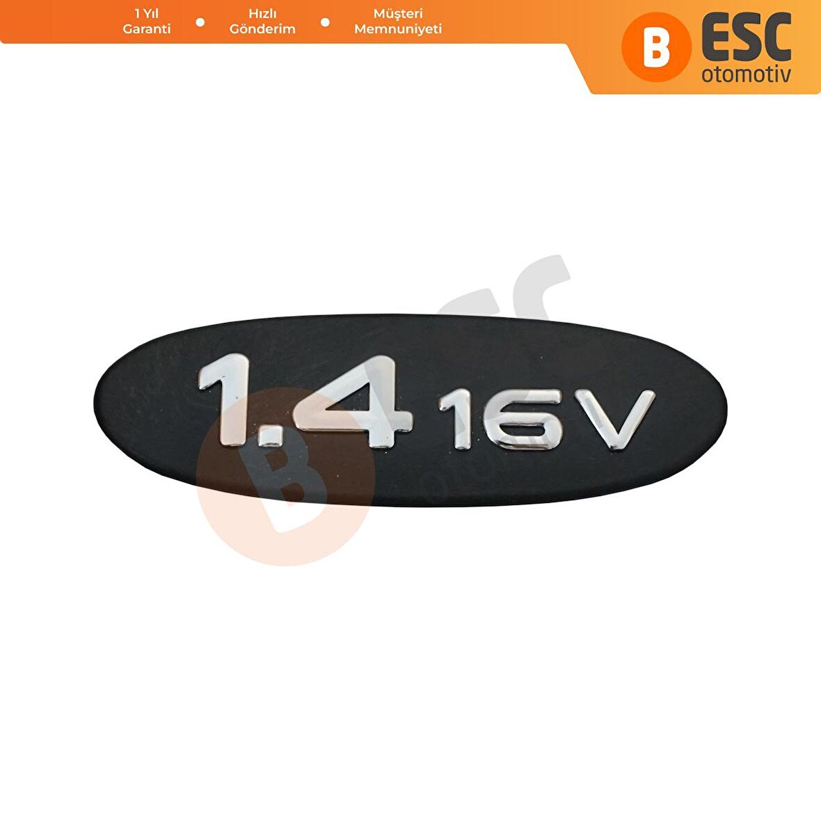 Renault Clio MK2 İçin Siyah 1.4 16V Sağ veya Sol Kapı Bandı Monogram Amblemi Çıta Yazısı 7700438090
