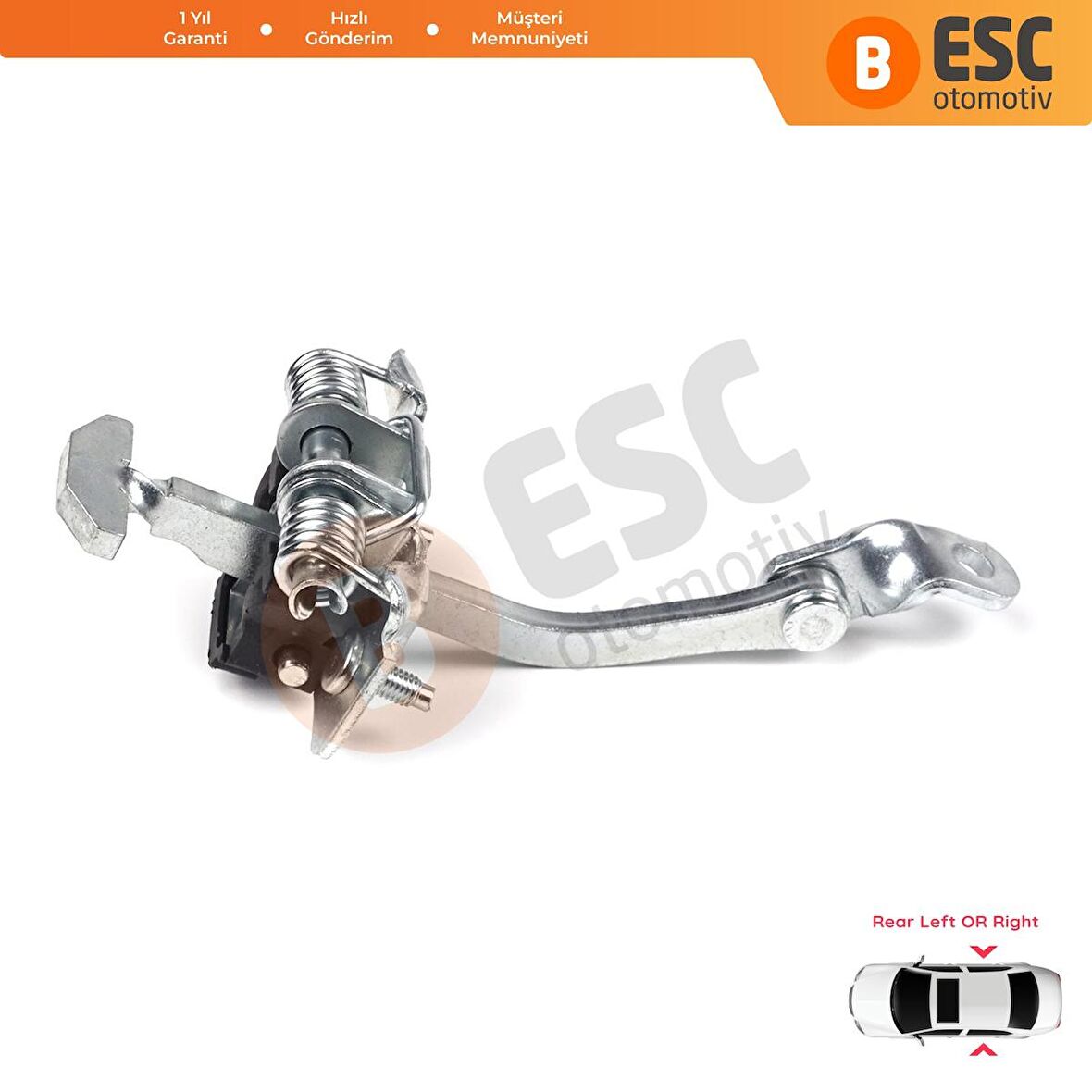 Renault Clio MK1 2 3 Symbol Thalia MK1 İçin Arka Sağ veya Sol Kapı Gergi Yayı 7700842859 