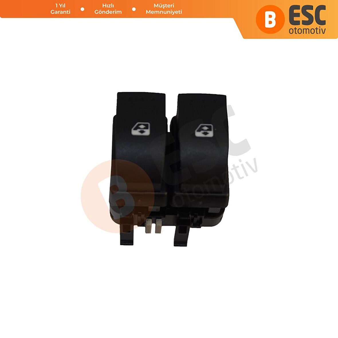 Renault Megane Scenic Laguna MK2 İçin İkili Sürücü Kapı Cam Düğmesi 8200315042