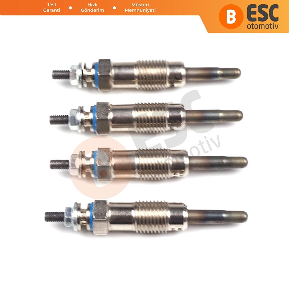 Fiat Renault Opel için 4 Adet Isıtma Bujisi GX66, 7088988, GV666,