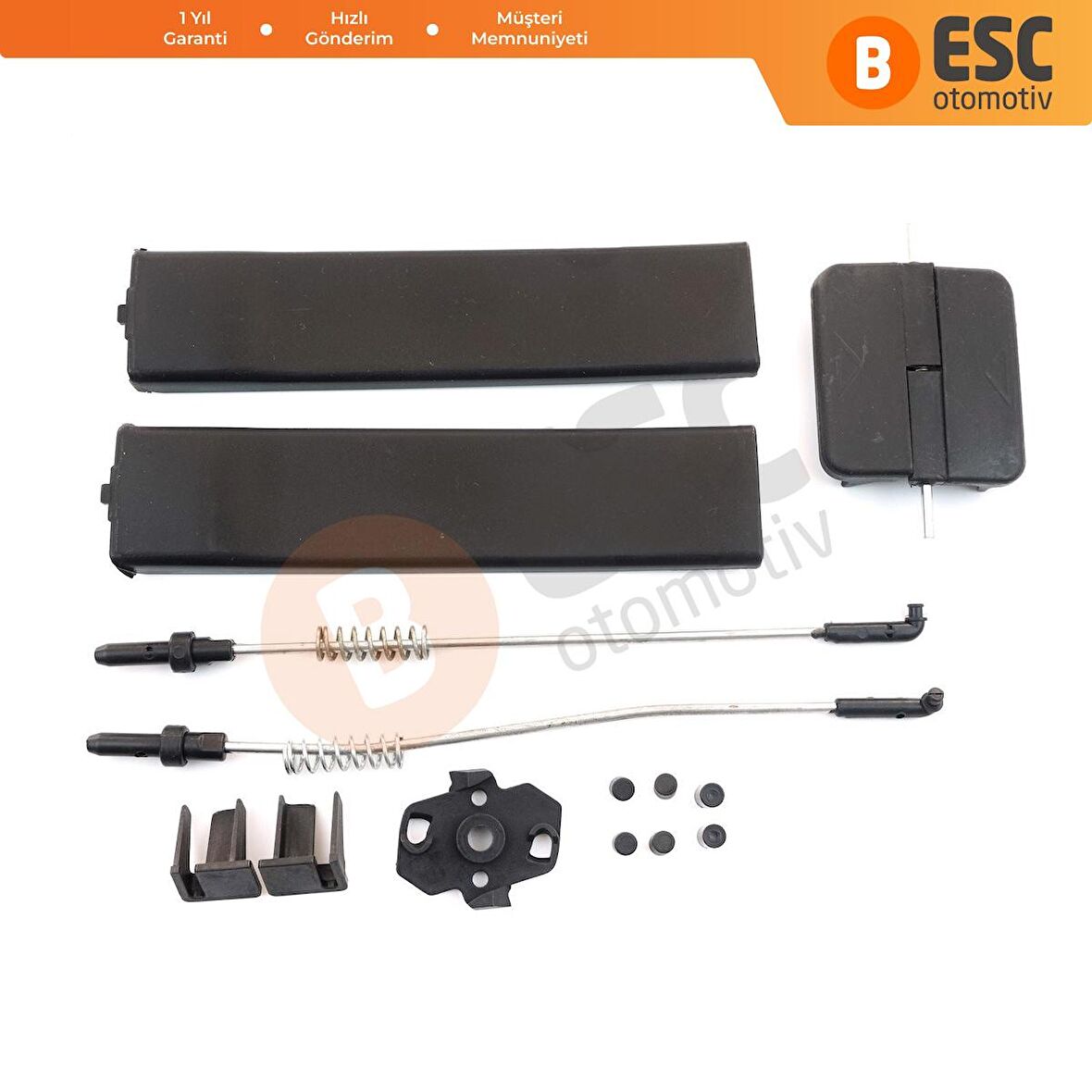 VW Caddy MK3 İçin Yan Sürgülü Cam Tamir Seti 2K0847781B