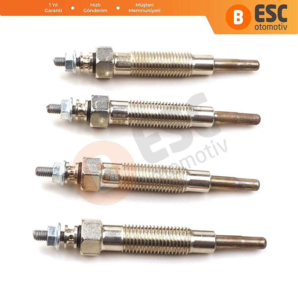 Mitsubishi Hyundai için 4 Adet Isıtma Bujisi 11 Volt MD197511, GN107