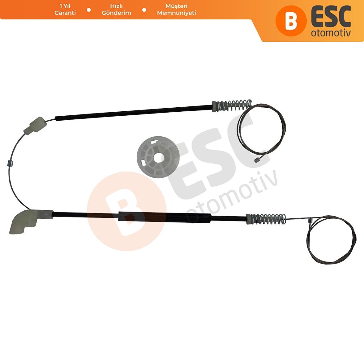 Volvo S40 Mk1 Için Ön Sağ Cam Kriko Tamir Seti 30623449