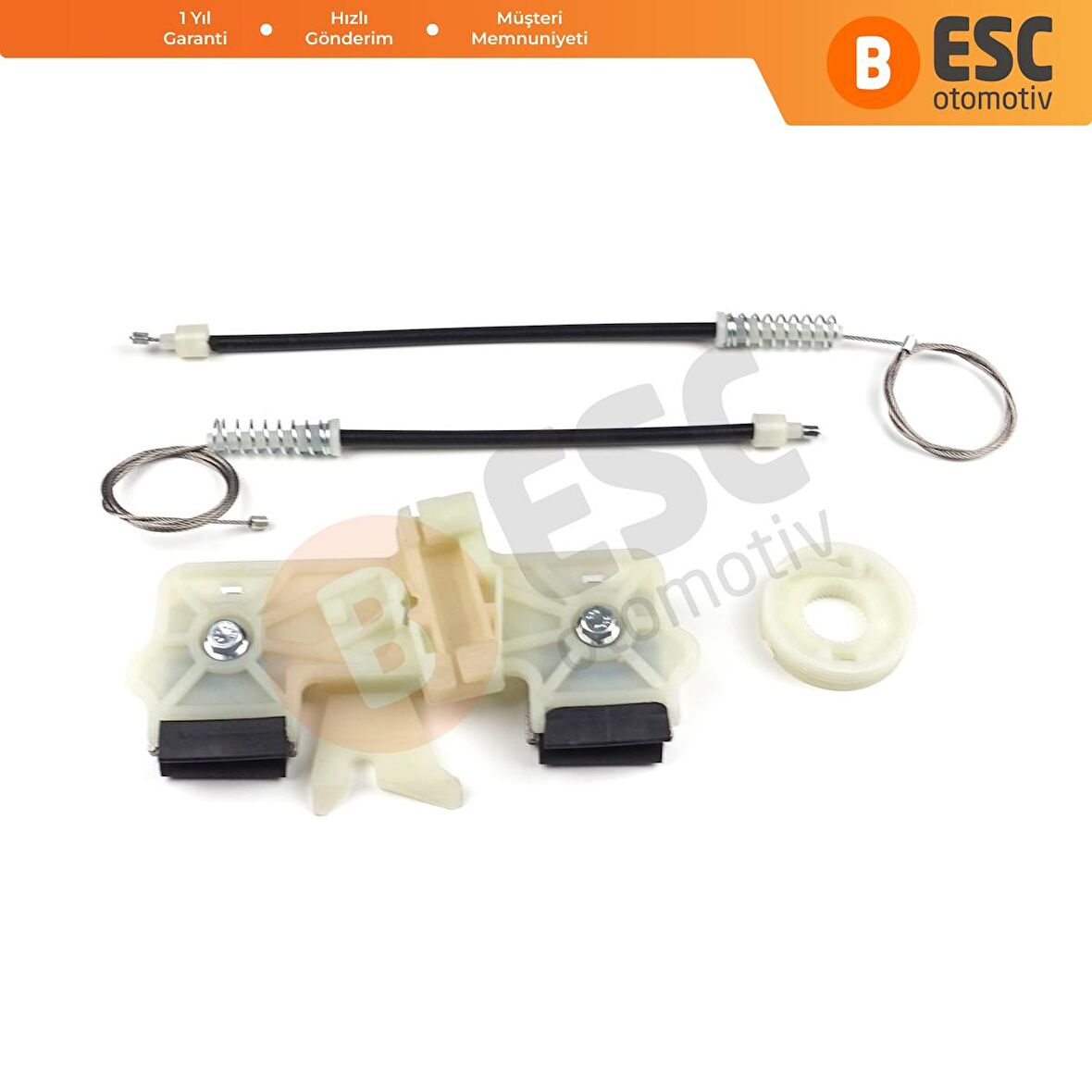 Ford Fiesta 2008-2012 Makyajsız Için Ön Sağ Cam Kriko Seti 8a61a045h16af