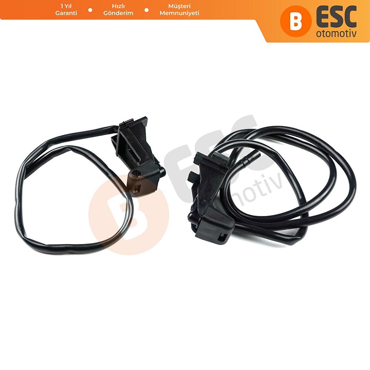 ESP1052 Fiat Linea 2007-2018 için Ön Cam Su Fıskiye Meme Seti Sağ Sol 51880019