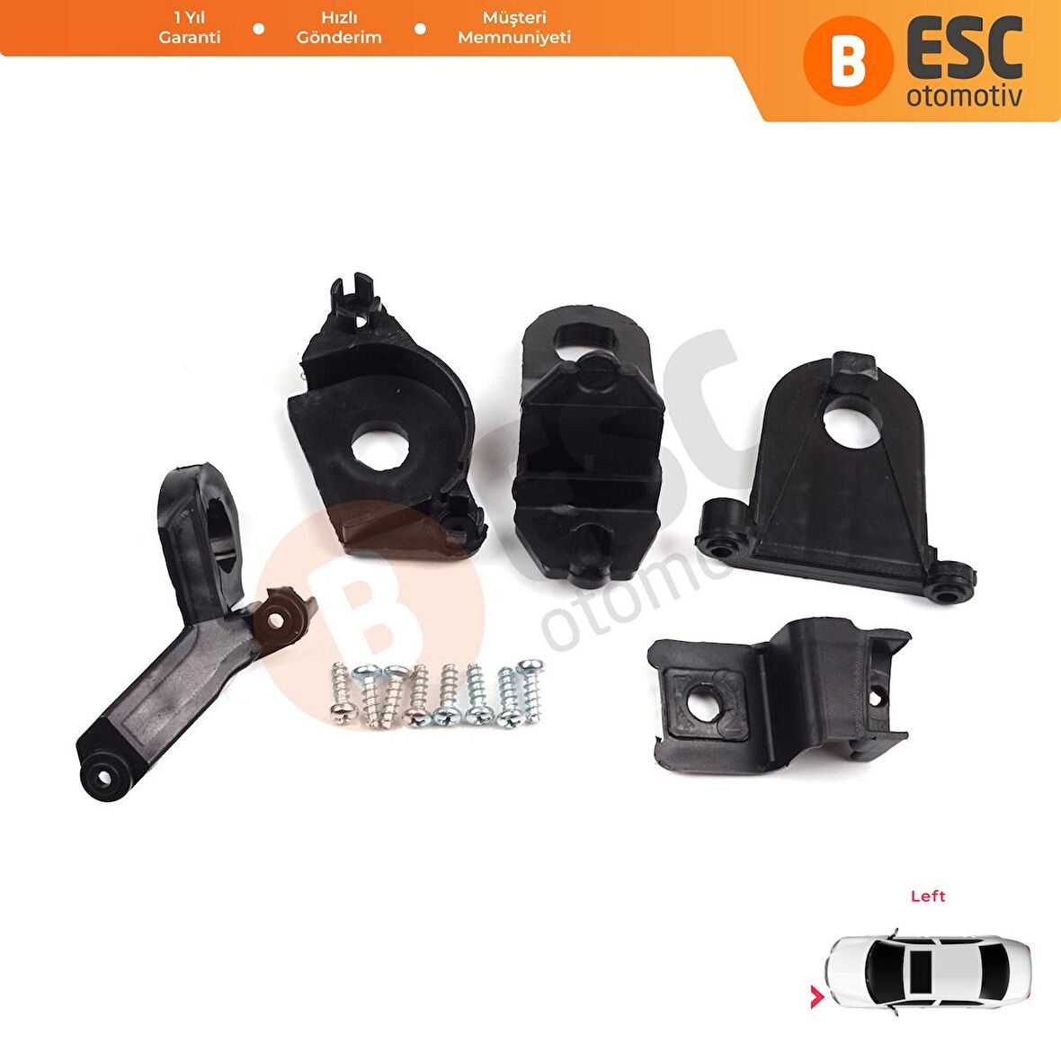 Seat Leon MK3 5F 2012-2020 5F0998225 İçin Sol Ön Far Ayak Tamir Seti 