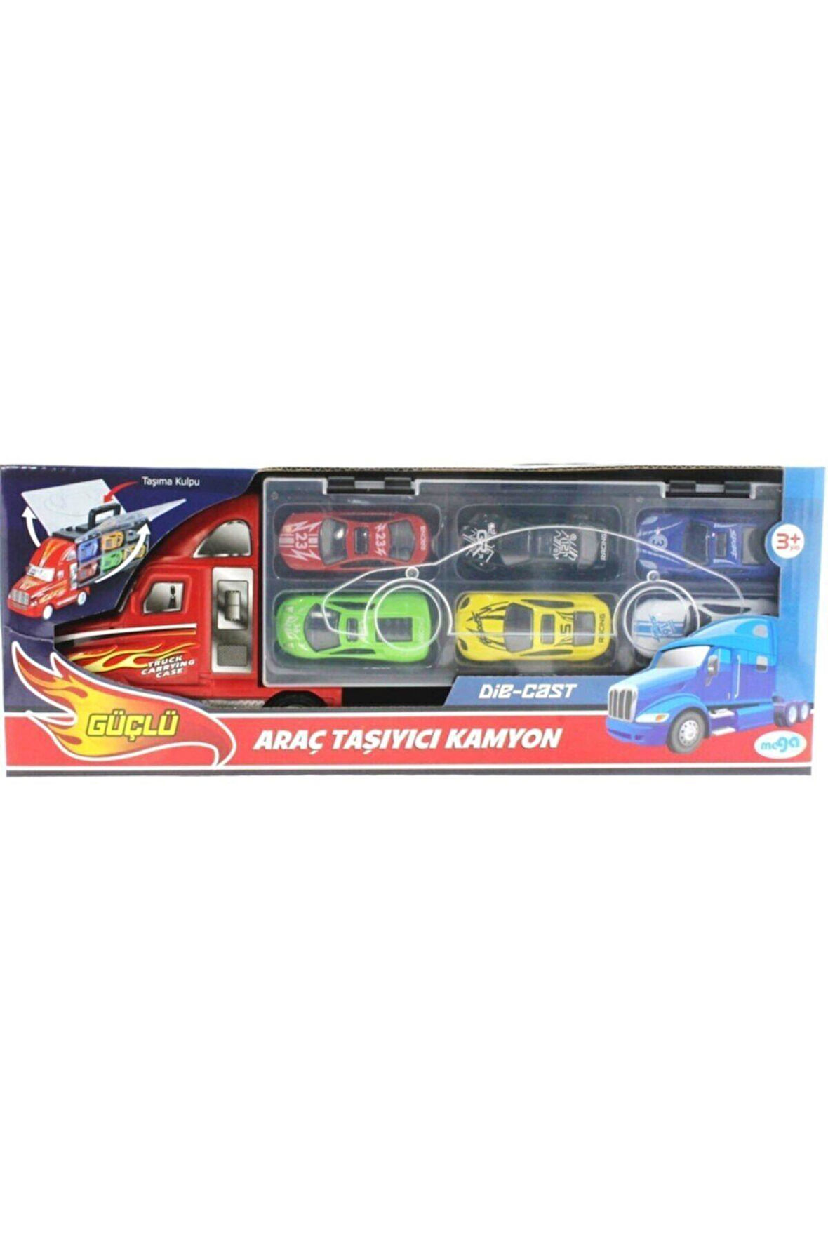 Taşınabilir Die Cast Metal Araçlı Kamyon