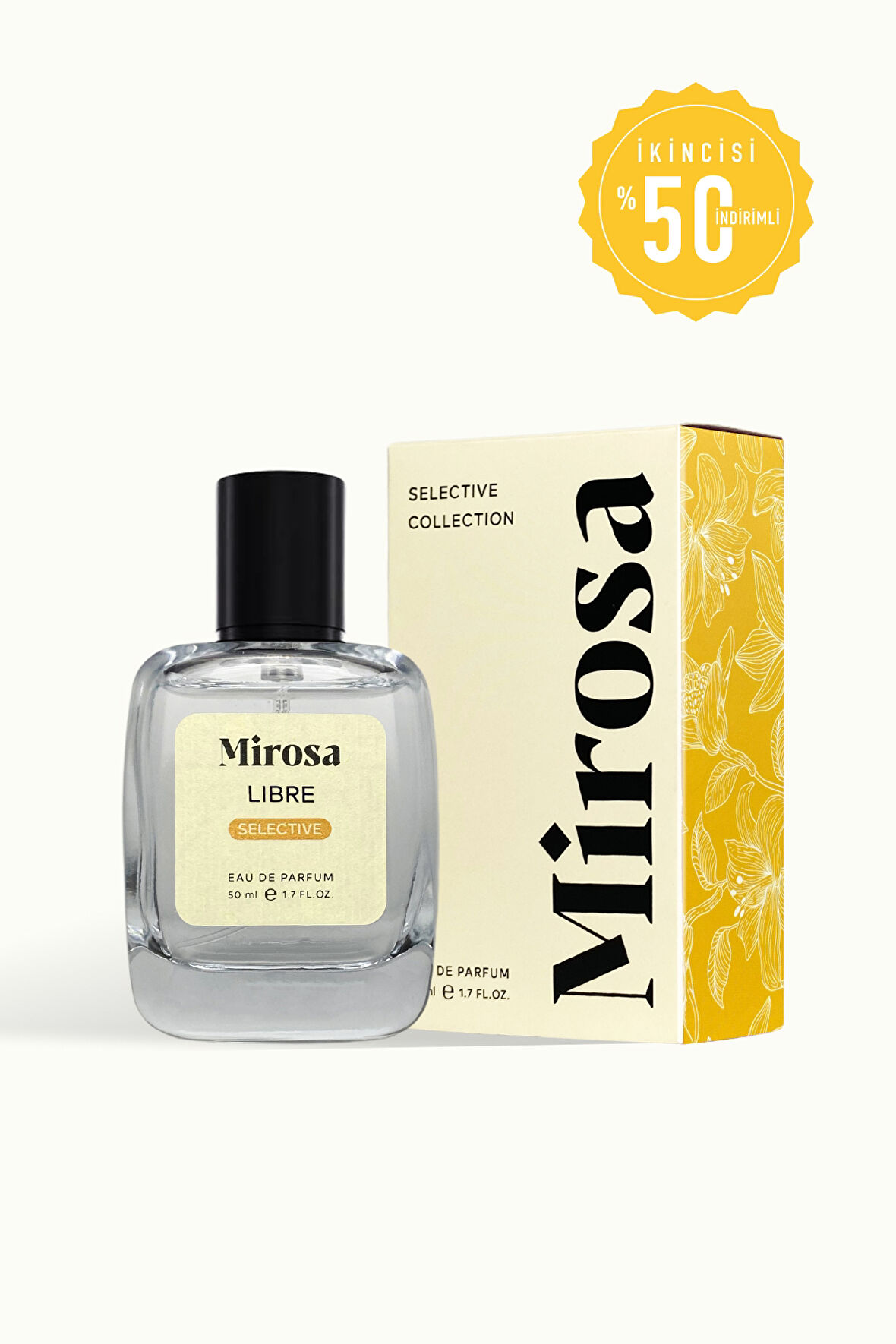 Mirosa Libre Selective Dinlendirilmiş Kalıcı Kadın Parfümü Premium EDP 50ml S109