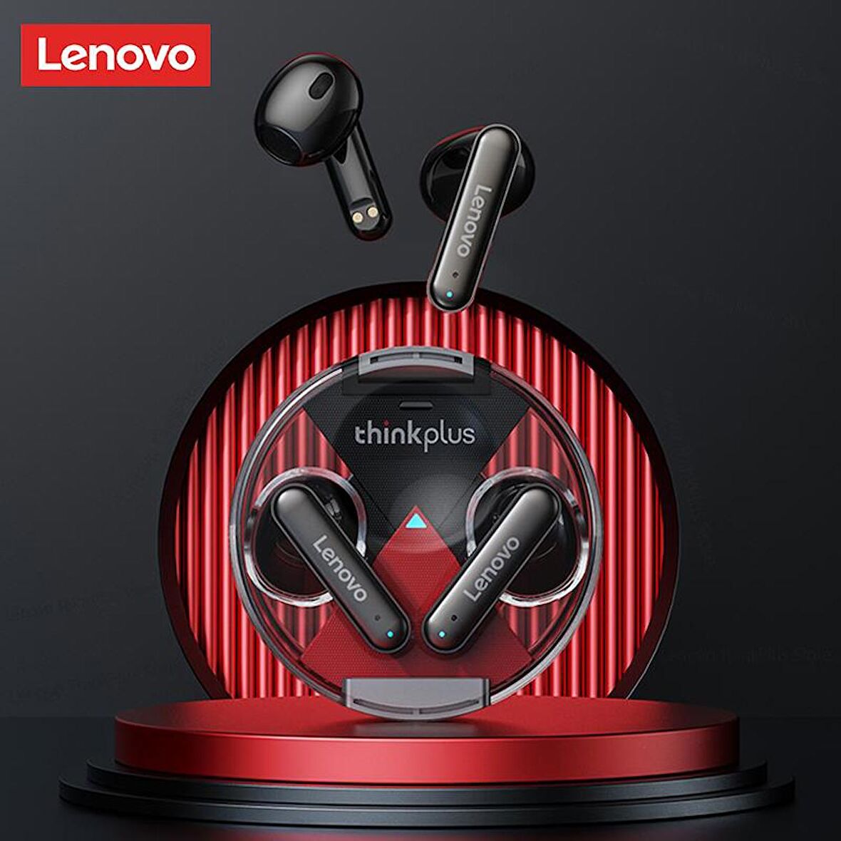 Lenovo ThinkPlus LP10 Bluetooth Kulakiçi Kulaklık Siyah