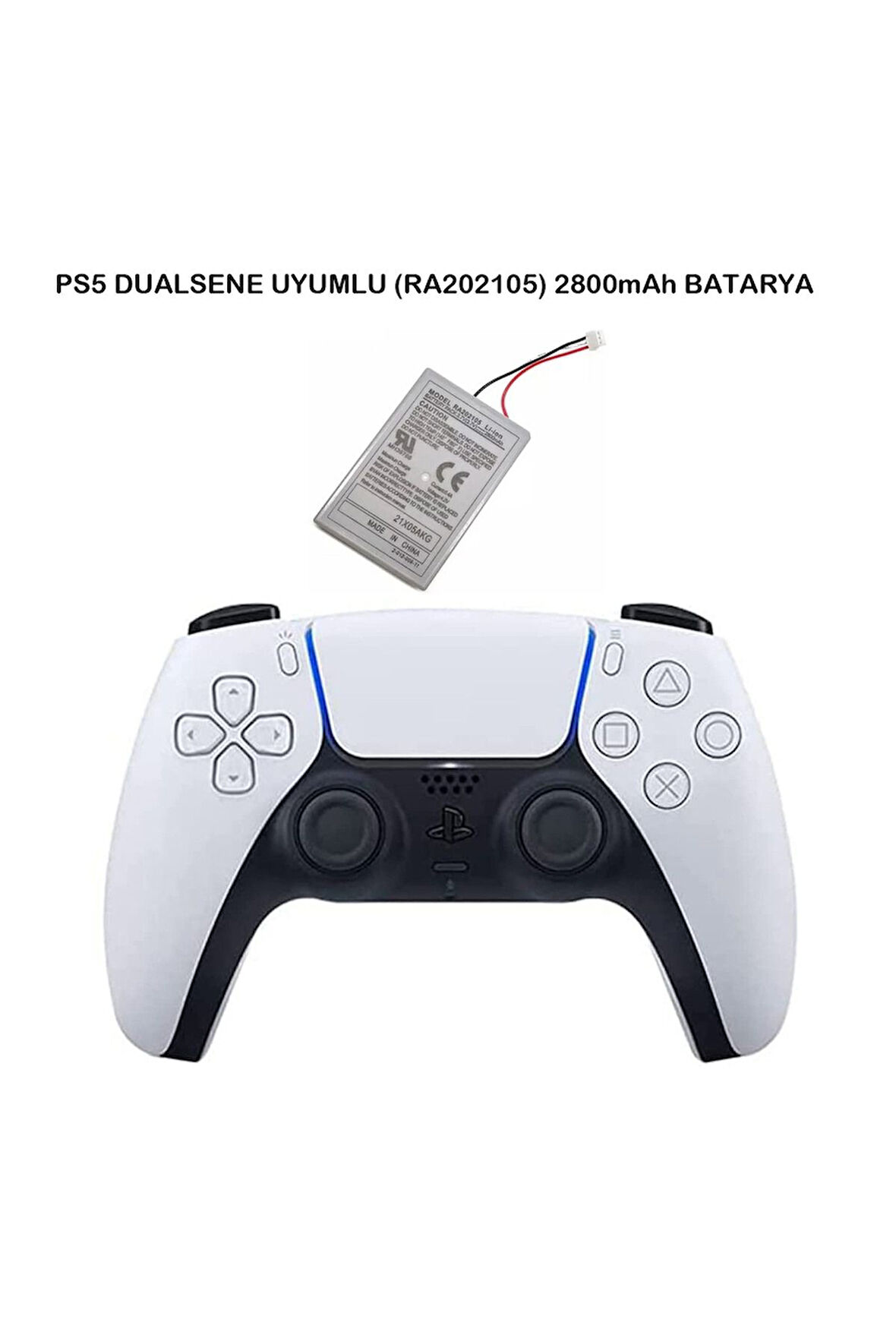 Ra-202105 2800mah Ps5 Dualsense Joystick Batarya