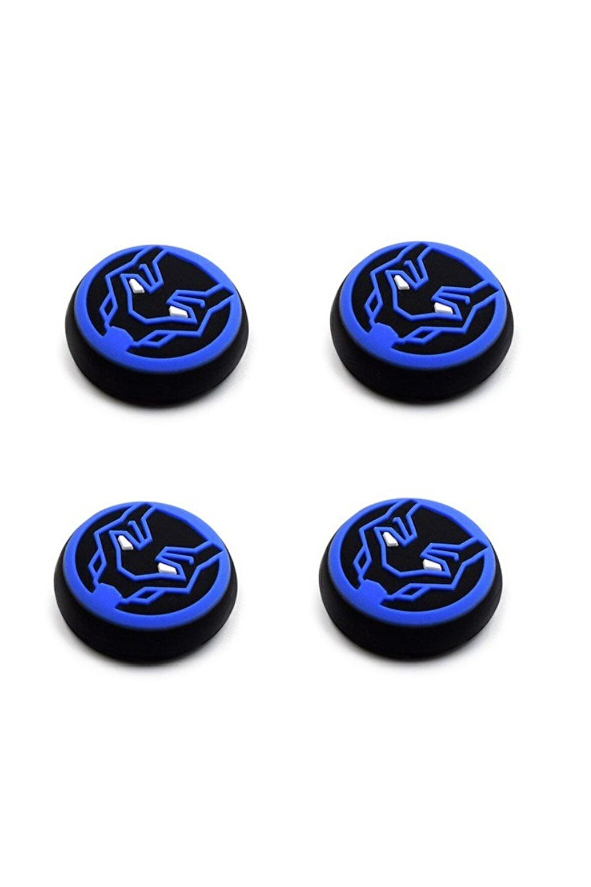 Sony Playstation 4 Analog Koruyucu Silikon Pad-black Panter